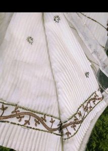 Elegant Embroidere saree with blouse