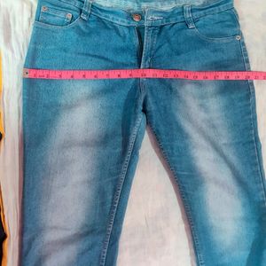Light Wash Denim Jeans
