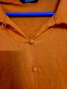 Zudio Orange Casual Top