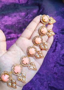 Peach Stylish 🌟 Necklace
