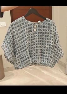 Stylish Geometric Print Top