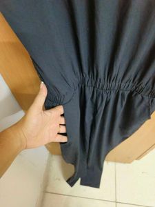 Black Net Jumpsuit