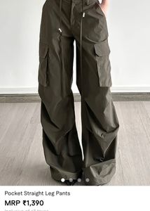 Cargo Straight Leg Pants