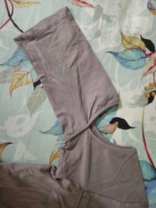 SCORPIUS Women Mauve Solid Top! 🦫🐾