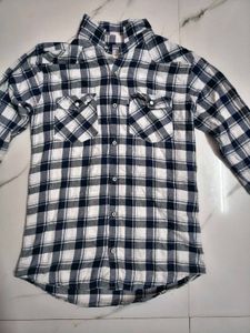 Classic Check Men's Shirt with FREE T SHIR