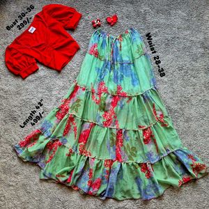Puff Sleeve Crop Top