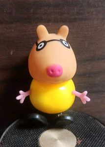 Captain America Action Figure and peepa pig mini f