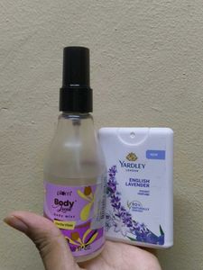 Plum Body Mist & Yardley Pocket Perfume