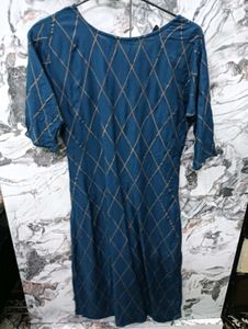 Blue Diamond👗 Pattern Dress