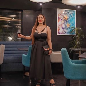 bust padded Midi Dress
