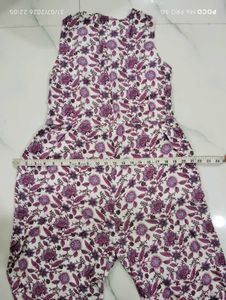 Zudio Boho Floral Print Sleeveless Jumpsuit