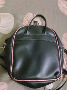 Cute Black Cat Sequin Backpack
