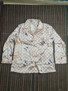 Chic Flamingo Print Pajama Set