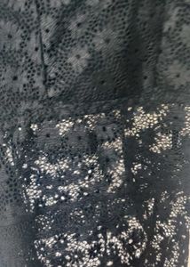 Black Lace Camisole Top