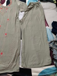 Elegant Embroidered Kurta Set
