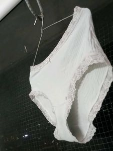 Comfortable White Cotton Briefs