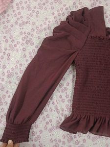 Pinterest coded Puff Sleeve Top