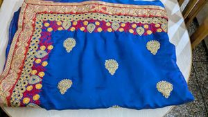 Saree with blouse