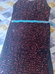 Sparkling Red Sequin girls dress