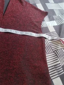 KASSUALLY Premium Shimmer Party Top (Size S)