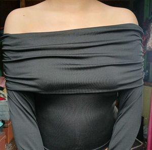 newme off shoulder top