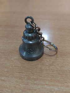Bell Shaped Om Symbol Keychain
