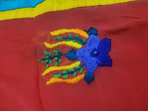 Embroidered Colorful Dupatta