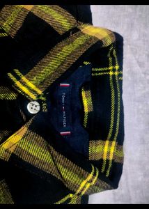 Tommy Hilfiger "Electric Plaid" Flannel (BNWT)