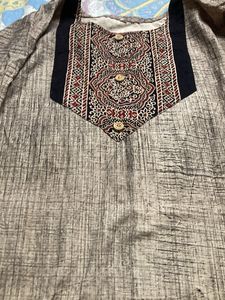 azrak printed cotton kurtyazrak printedcotton kurt