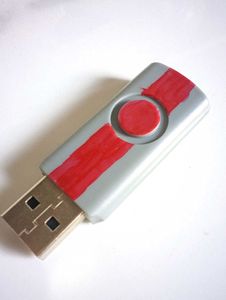 1GB Unique Painted USB Drive