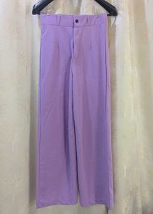 Trending Lavender Straight Fit Pant