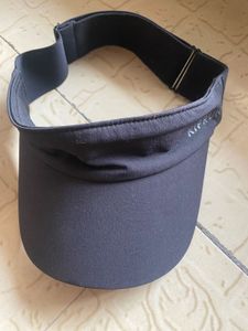 Decathlon Kiprun Adult Running Visor - Black (half