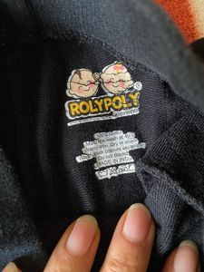 ROLYPOLY Kids' Black TrackPants
