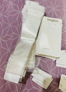 Jewelry Display Cards &amp; Packaging Bags