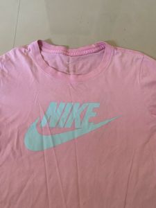original Nike Pink T-Shirt &amp; Grey Shorts Set