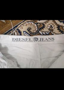Diesel Jeans Men's Off-White Pants