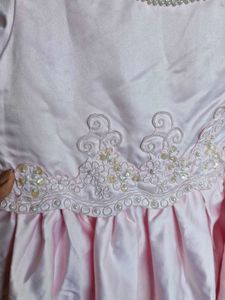 Beautiful Pink Girl Frock