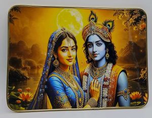 Golden Framed Wall Decor 2pc