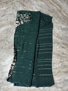 Pure Silk Brasso Dupatta | Designer Embroidered Du
