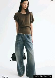 Chic y2k Dolman Sleeve Knit Top H&amp;M