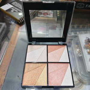 12 Color Baked Highlighter Palette