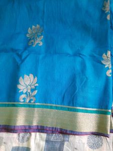 closing saleee!!!!!!!only for todayyyy Blue Saree