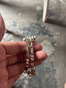 Elegant Silver bangles with bells