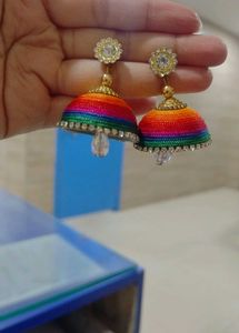 Boho Rainbow Chandelier Earrings