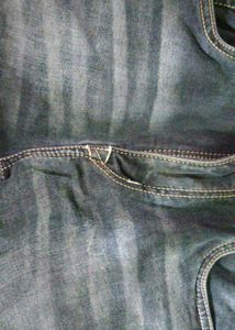 Charcoal Faded Straight Fit Jeans