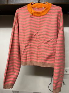 Striped Knit Sweater🩷🩷
