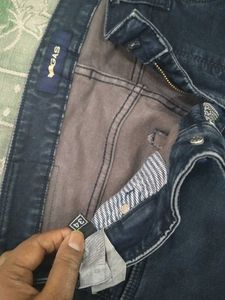 Men's Dark Wash Denim Jeans