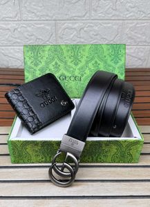Gucci Belt and Wallet Set