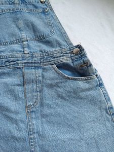 Denim Overall Skirt