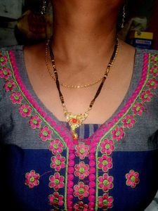 Mangalsutra Red ♥️ Stone